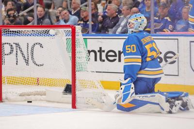 St. Louis Blues host the Winnipeg Jets at Enterprise Center