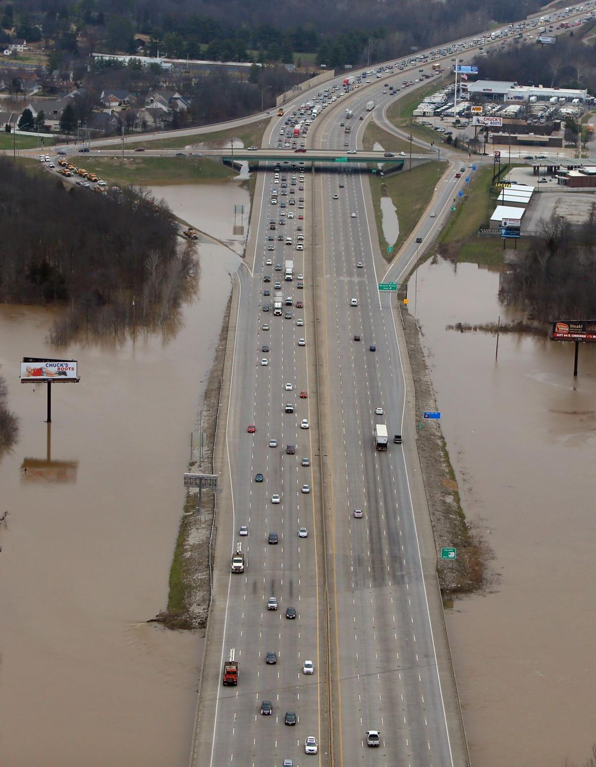 Both directions of I55 at Meramec River temporarily closed Law and