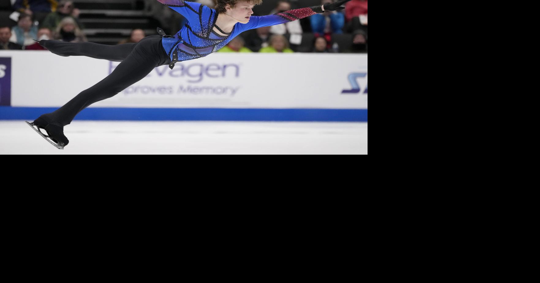 Ilia Malinin wins 1st U.S. men's skating title, Jason Brown 2nd