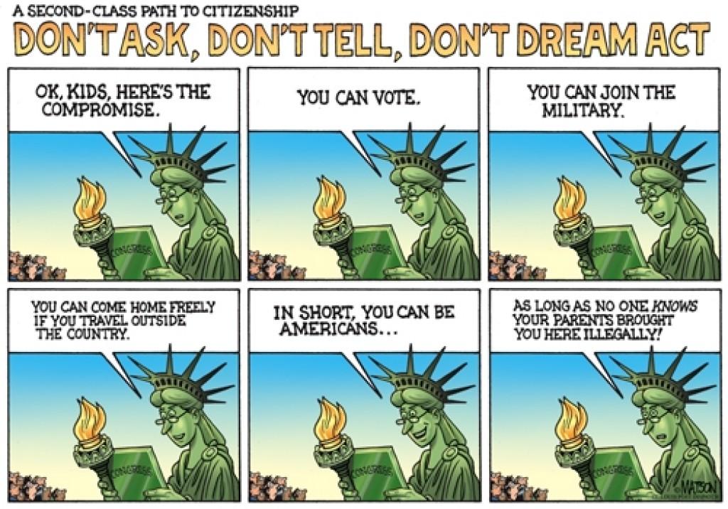 Tired Politics Dream Act Opponents Rely On Resentment To Block