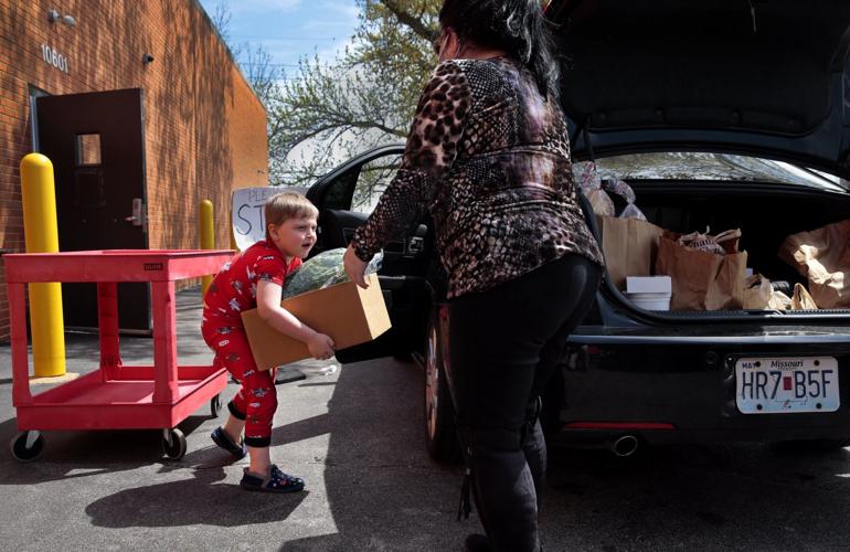 Food pantries work to serve families safely with rise in demand