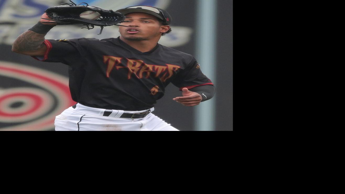 The Wisconsin Timber Rattlers’ Josiah Ragsdale (4) against the Peoria Chiefs during their baseball game at Neuroscience Group