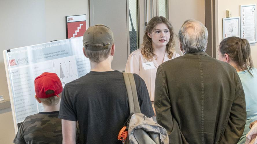 Allison Lendman relishing research experiences while pursuing master’s in biochemistry and biotechnology
