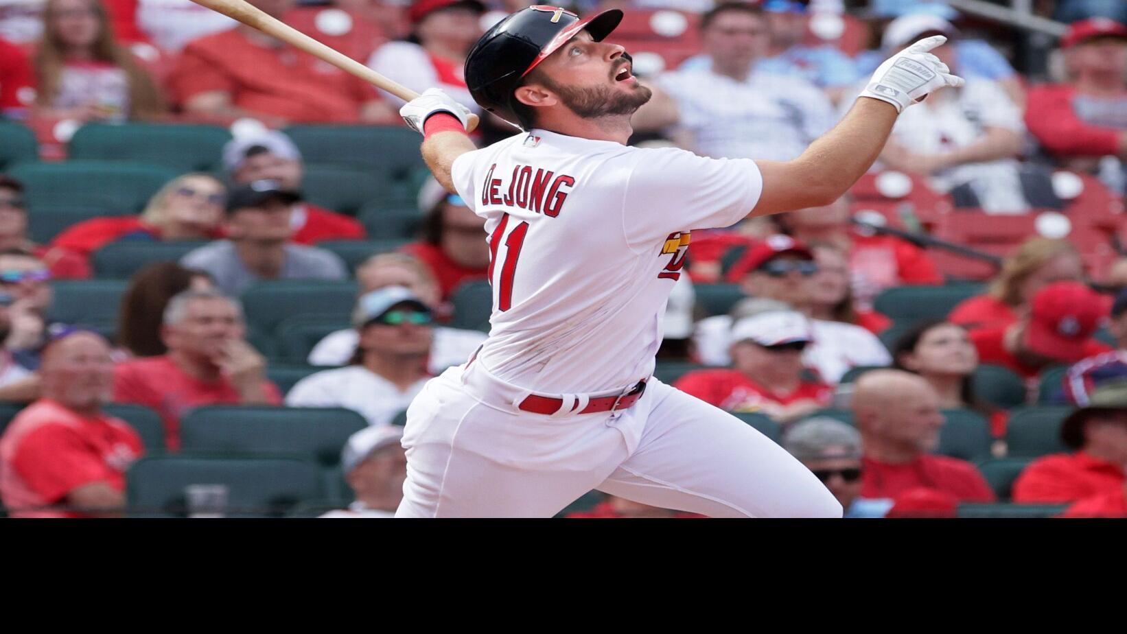 How long can Cardinals stick with DeJongu2019s steady glove if his bat, their offense come up short?
