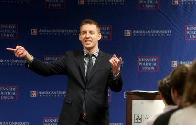 Jason Kander speaks at American University