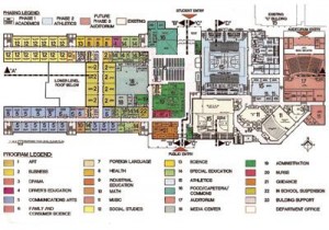 Board reviews design for new Howell High : suburban journals branding