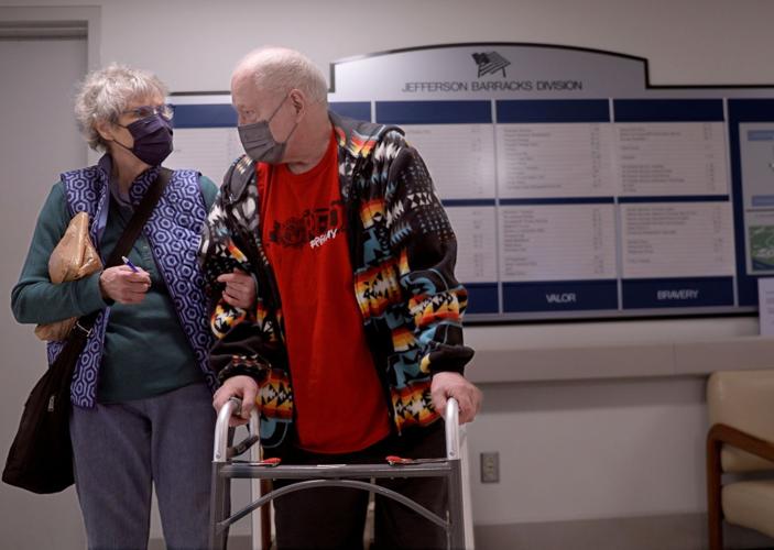 Couple falls on two sides of vaccine access plan