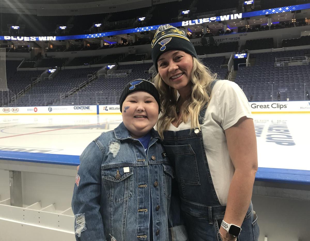 11-year-old St. Louis Blues superfan with rare illness given