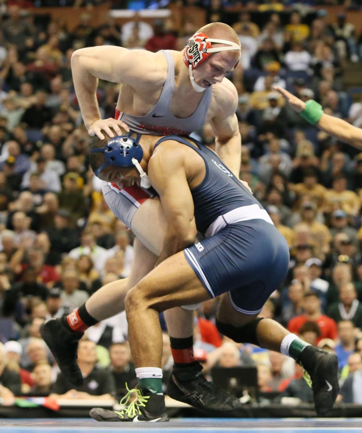 Photos NCAA Wrestling Championship Matches College Sports