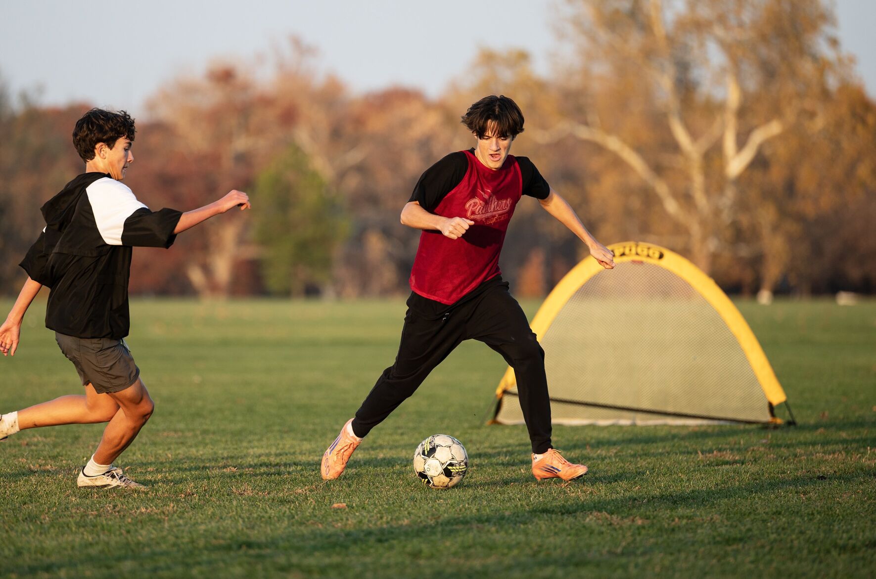 Metro boys soccer practice