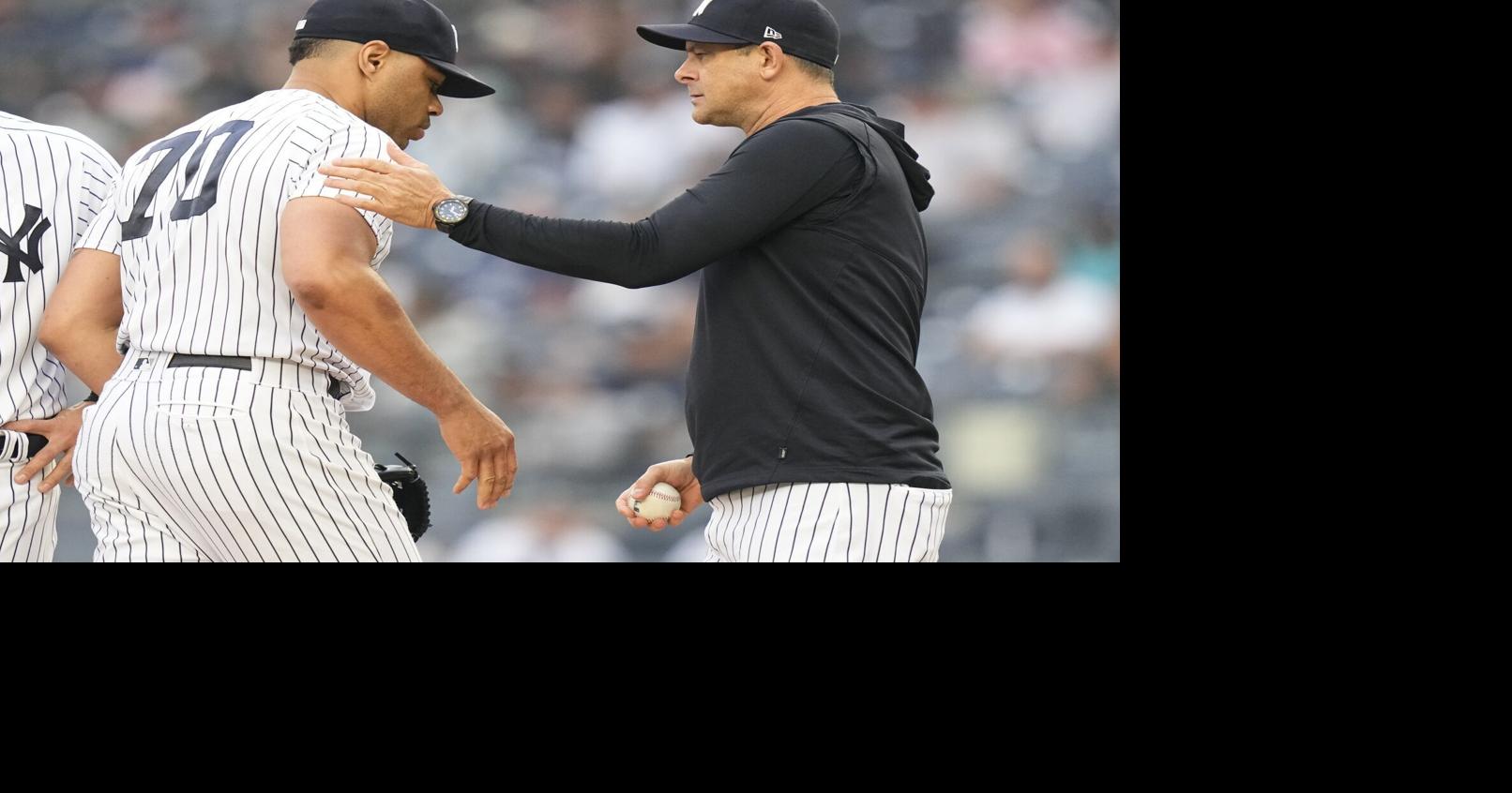 Yankees' manager Aaron Boone on reunion with recently released