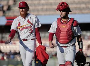 St. Louis Cardinals try to get the bats going against the Texas Rangers