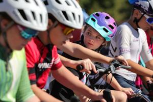 Hundreds watch and compete in the Tour de Florissant on Labor Day
