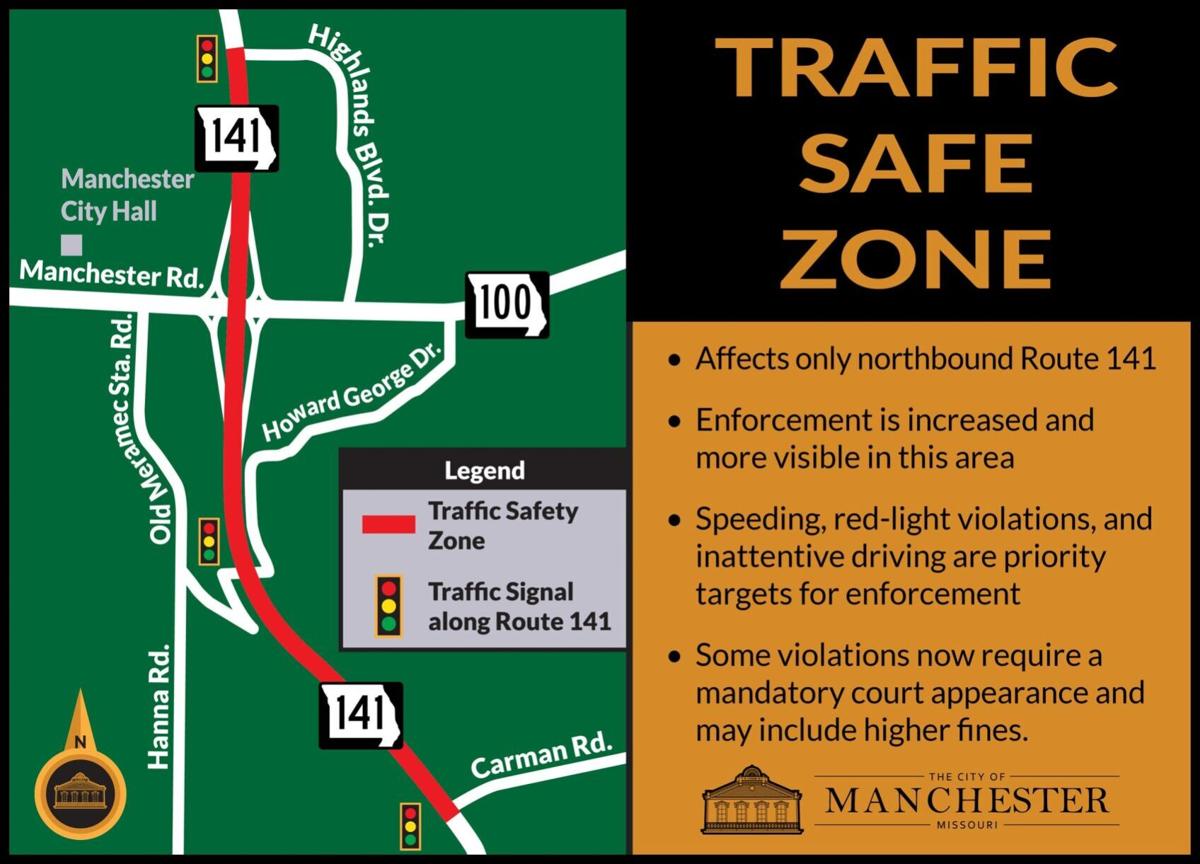 Travel Safe Zone Created on Route 141