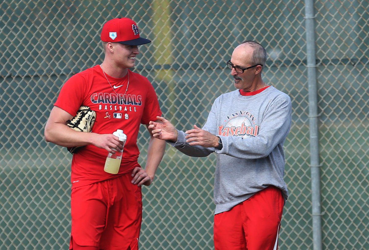 Maddux scrambling as he plots a camp program for Cardinals pitchers