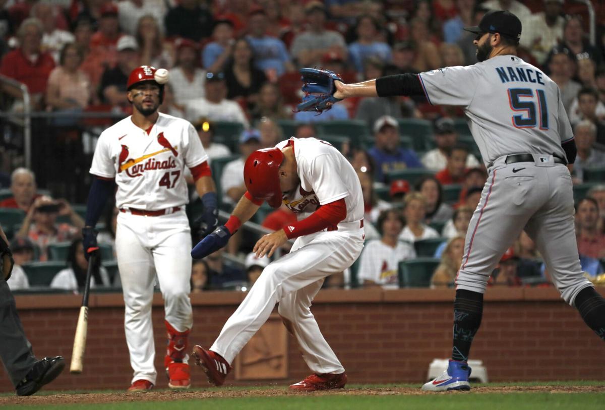 Yepez homers twice, Wainwright goes seven scoreless as Cards beat Marlins  9-0 Midwest News - Bally Sports