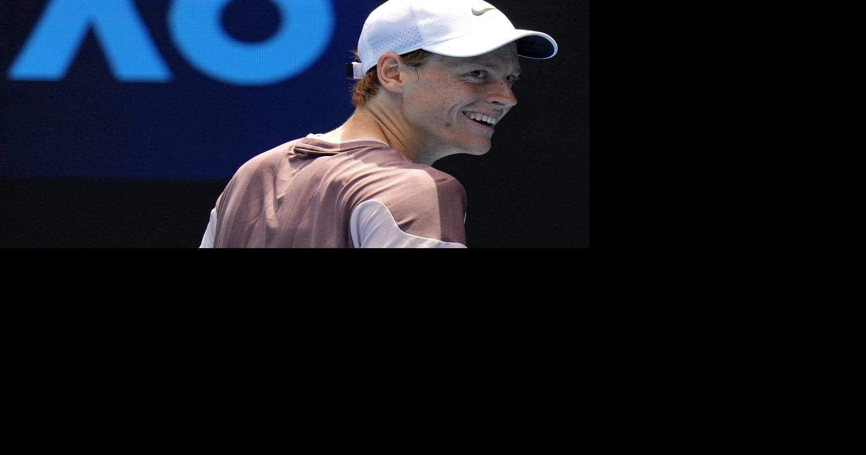 Italy's Davis Cup star Sinner earns a first-round win at the Australian Open