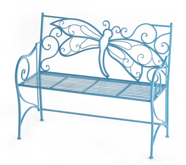 High & Low: Dragonfly garden bench : Lifestyles