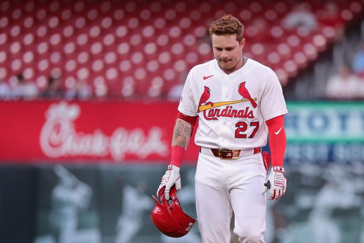 The �����Ӱ�ԭ�� Cardinals vs. the Cleveland Guardians at Busch Stadium on Monday, Apil 13, 2026.