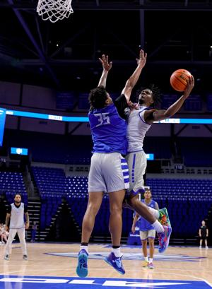 St. Louis University men’s basketball holds open practice