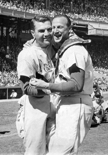 Ken Boyer and Stan Musial
