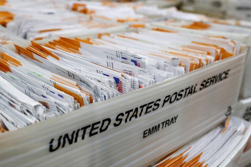 U.S. states see major challenge in delivering record mail ballots in