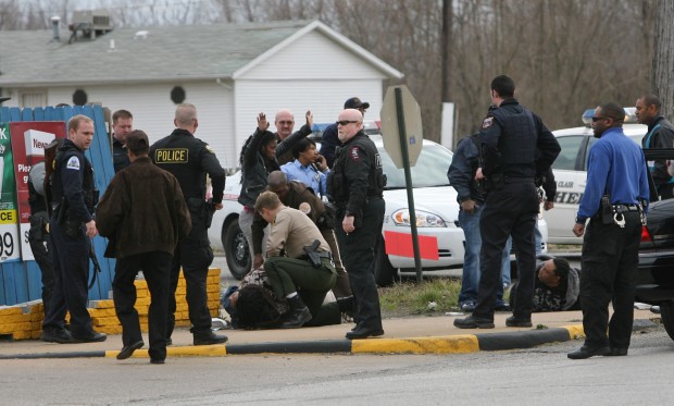 East St Louis Police Officer Shot 5287