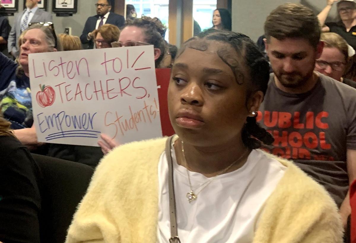 Ferguson- Florissant School Board meeting