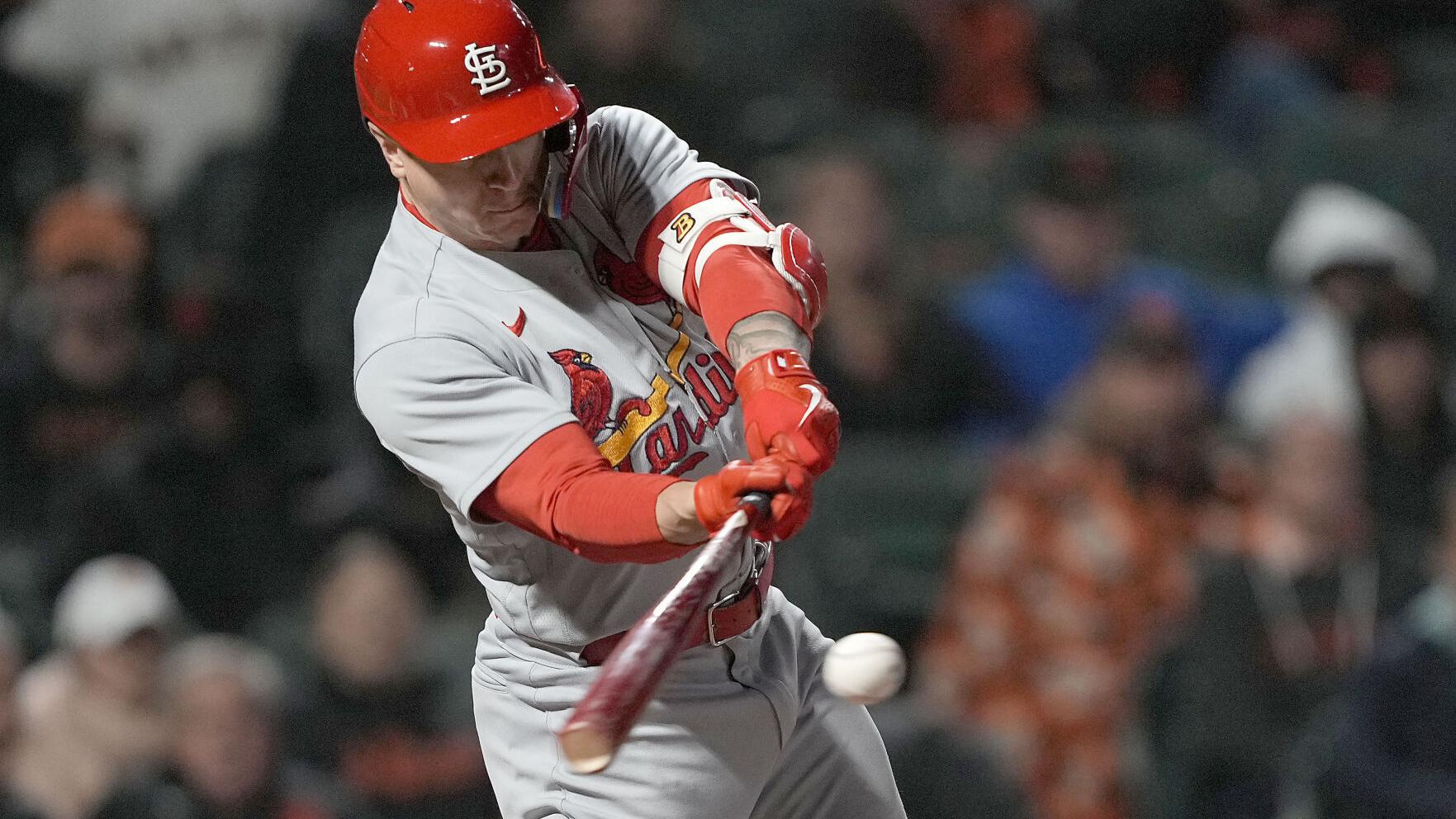 With a 'different look' in lineup, O'Neill's bat makes noise on eve of arbitration hearing with Cardinals