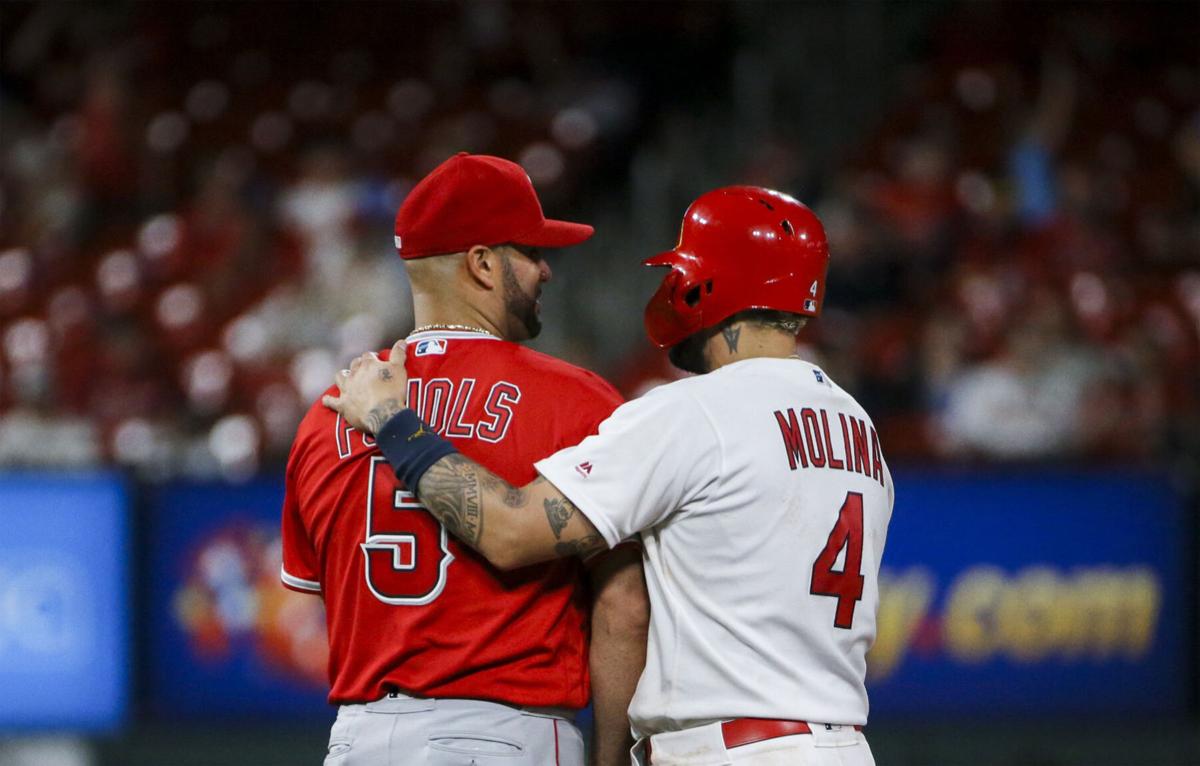 Yadier Molina Albert Pujols reunite on Cardinals