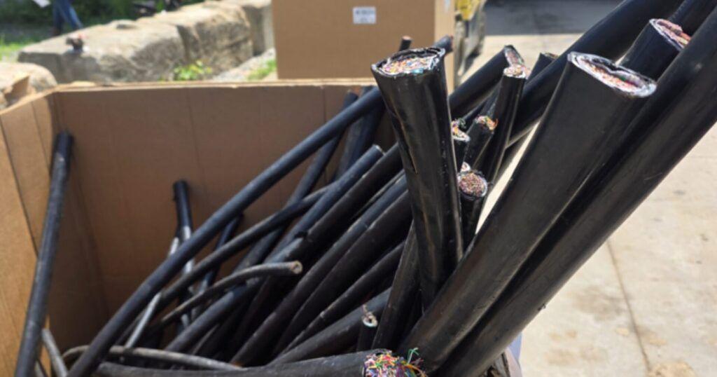 Wire Extort Spectrum offers reward in St. Louis for wire theft tipsters