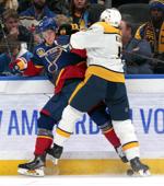 Blues host Predators