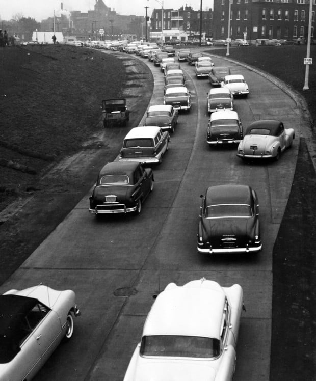 A Look Back • 1950s expressway gave a taste of a bigger system to come ...