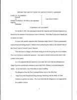 Signed contempt order for Judge Patrick Flynn