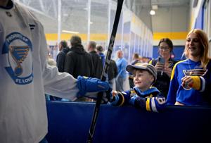 St. Louis Blues open training camp at Centene
