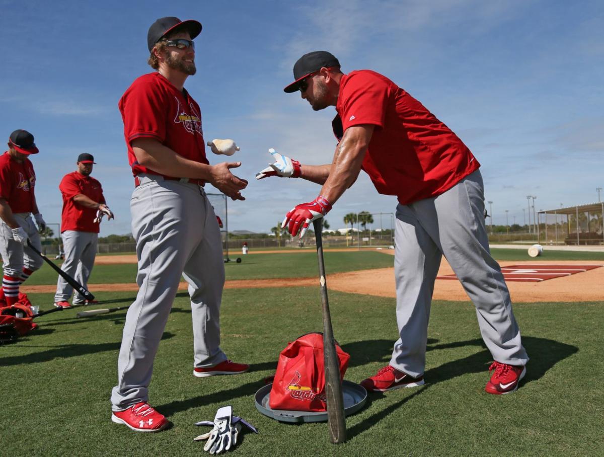 Cardinal's first fullsquad workout at spring training St. Louis