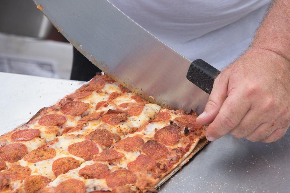 STL Square Off Pizza Festival on the Hill- DeRienzo's Pizza