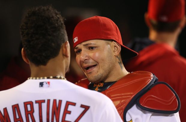 Yadi's 27-game catching streak might not sound like much, but it