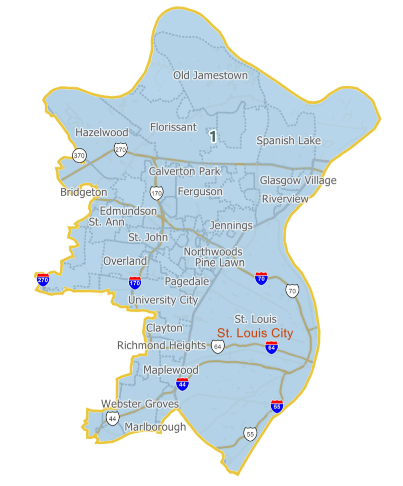Glasgow Registration Districts Map Republicans Unveil First Draft Of New Missouri Congressional Districts |  Politics | Stltoday.com