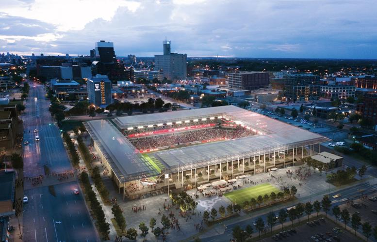 Planned MLS stadium in St. Louis