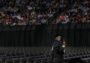 Director James Gunn receives honorary degree from SLU