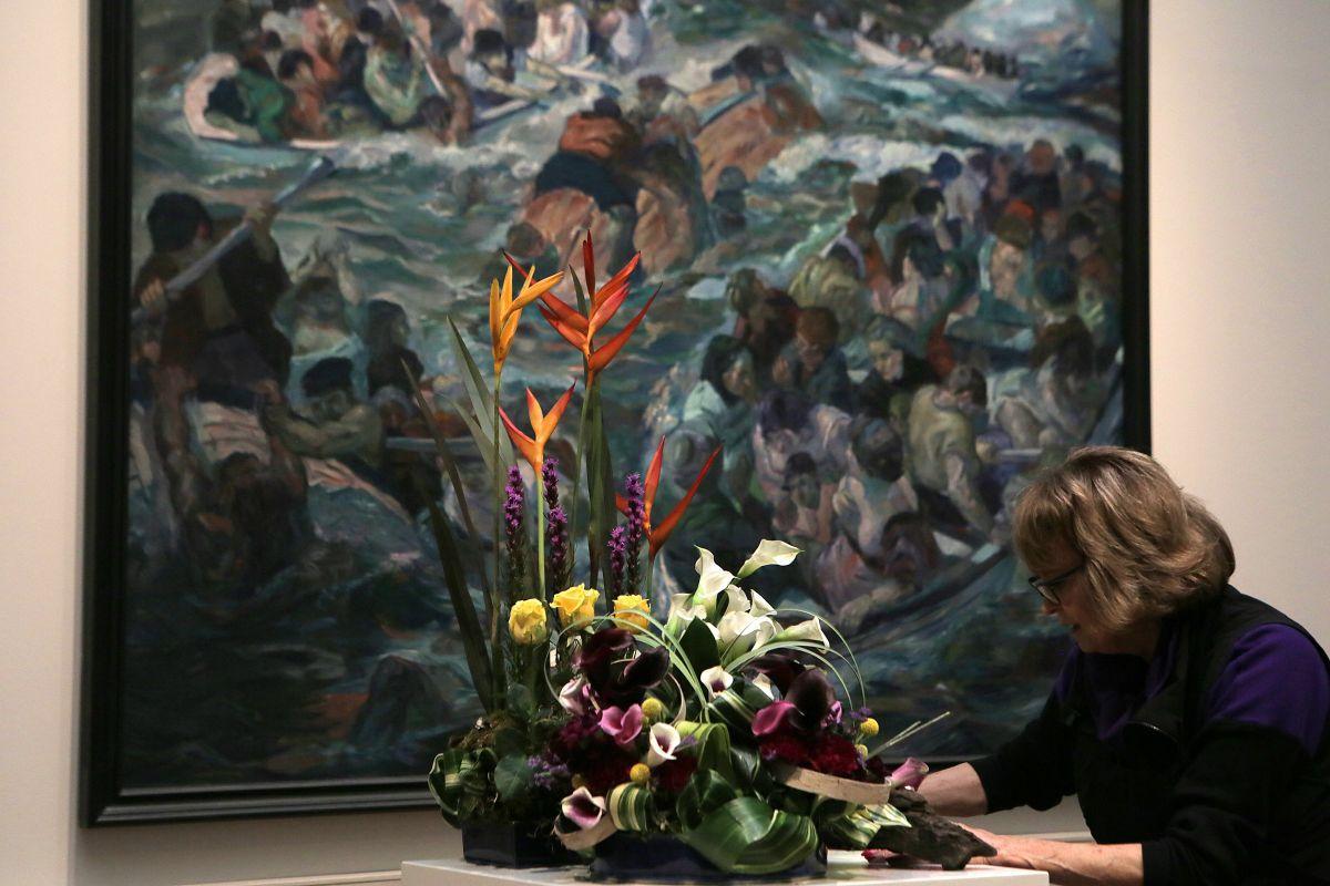The outdoors come inside for 'Art in Bloom' at St. Louis Art Museum