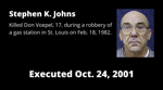 Executed Oct. 24, 2001: Stephen K. Johns