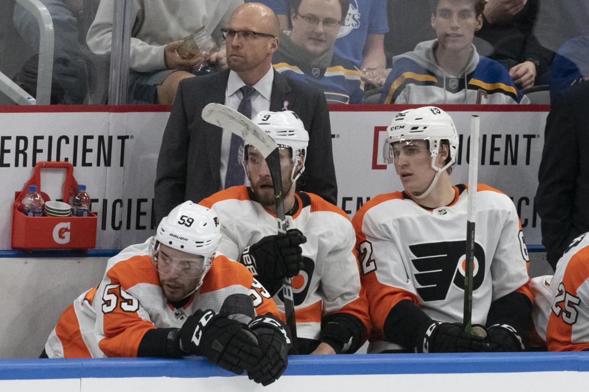 Blues face off against Flyers