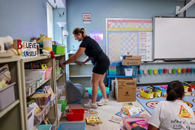 Henderson Elementary School teacher Julia Rankey