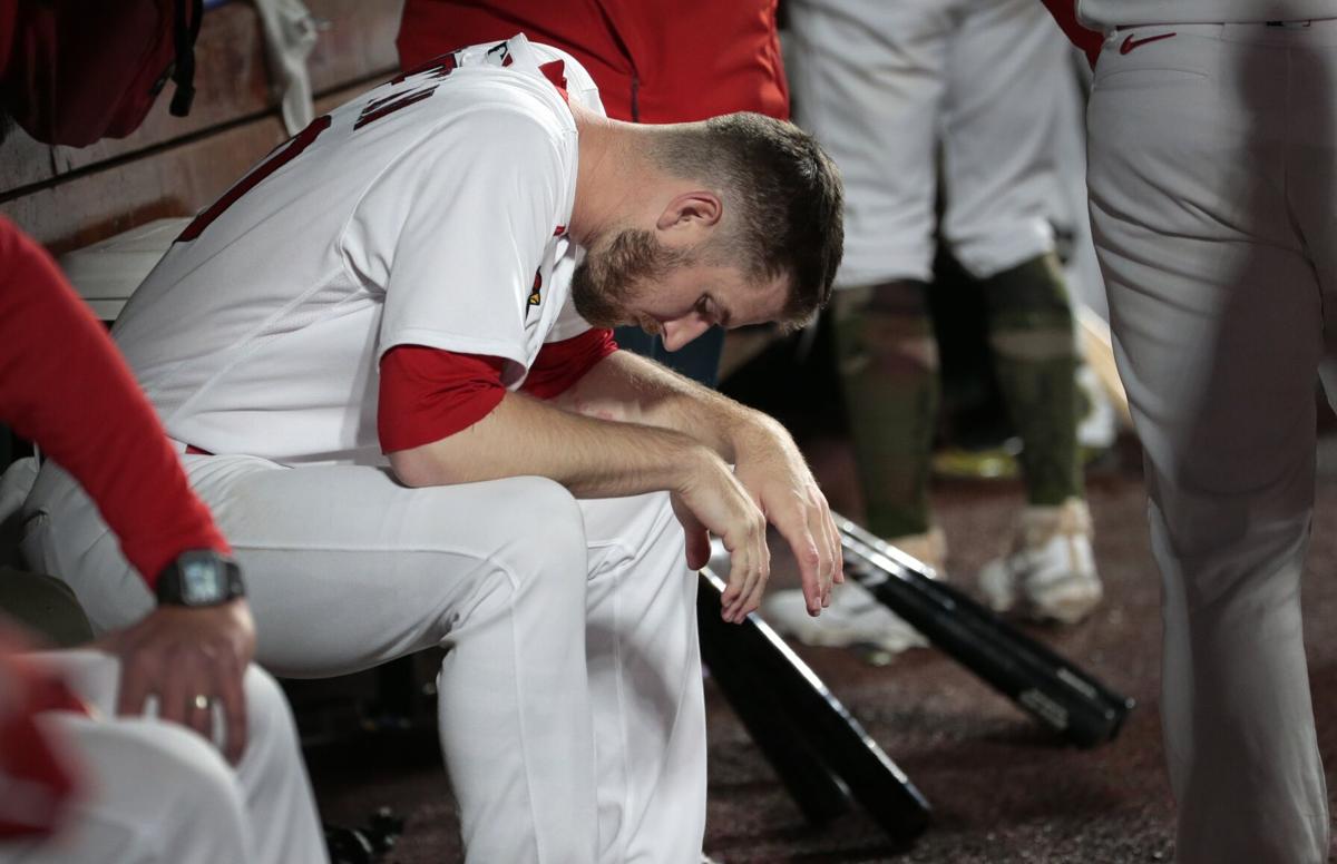 Will Smith of the Los Angeles Dodgers waits on the mound in the