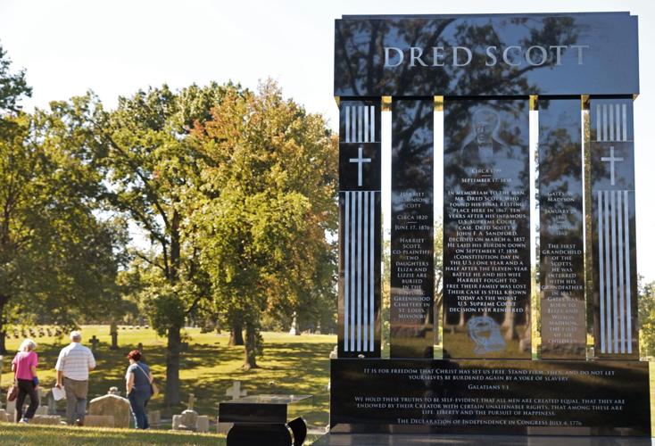 Dred Scott memorial installed at St. Louis' Calvary Cemetery