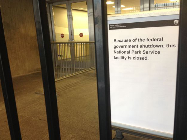 Federal shutdown shutters the Gateway Arch in St. Louis