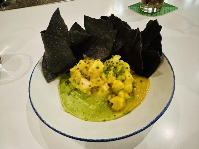 Yellowbelly shrimp ceviche