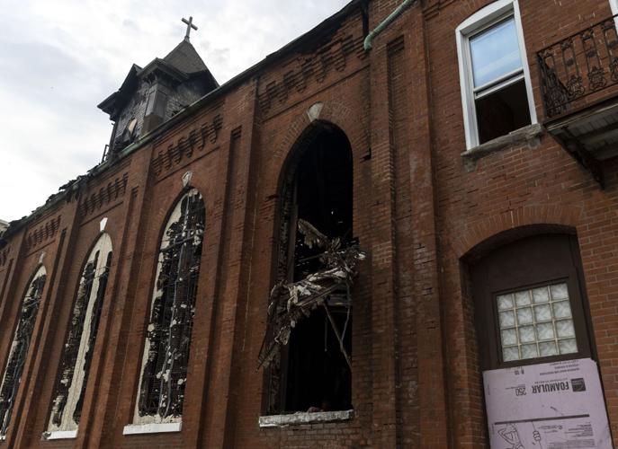 Fire damages old Soulard church building